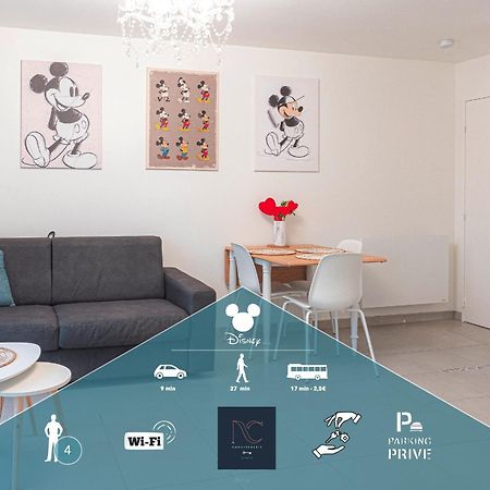 *Disneyland-Paris* 4Pers, Parking, Wifi 谢西 外观 照片